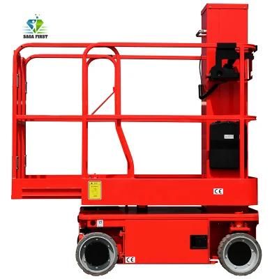 5.8 M Hydraulic Electric Lift with Self-Propelled Aerial Work Platform