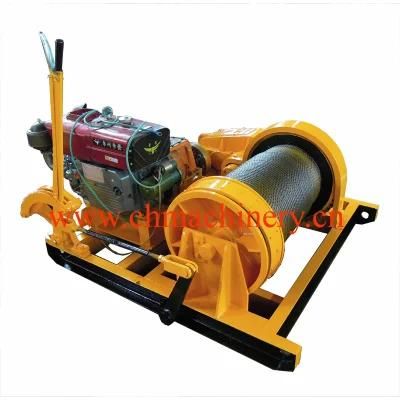 Gasoline Engine Powered Winch 5000kg