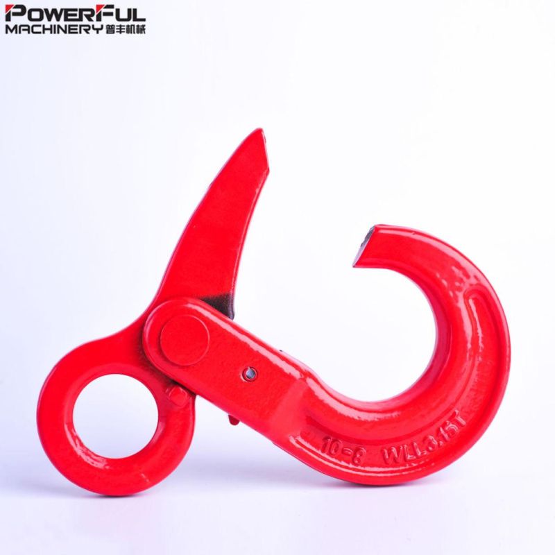 G80 Eye Type Self Locking Safety Hook Lifting