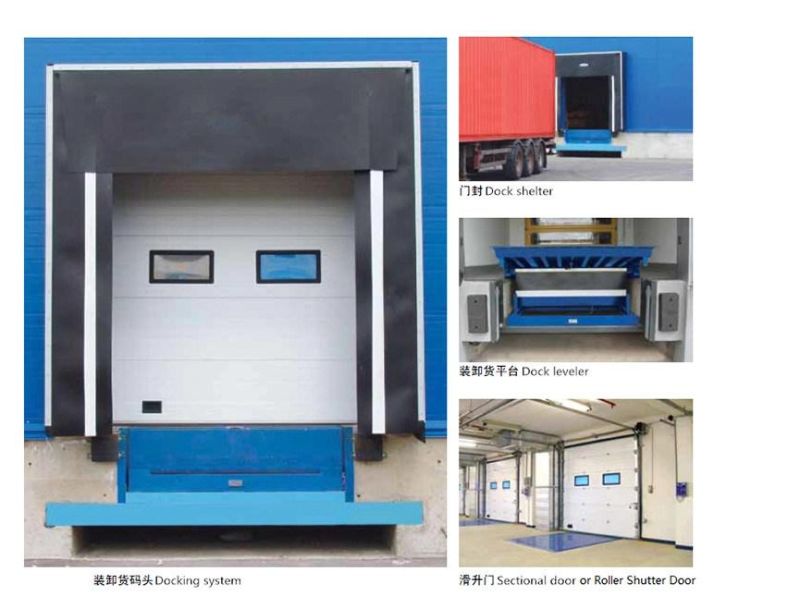 China 6-12t Stationary Hydraulic Dock Leveler