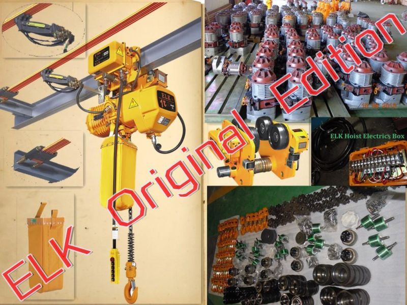 1ton Electric Chain Hoist Made in China Manufacturer