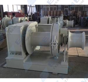 Marine Electric Single Drum Mooring Winches for Export