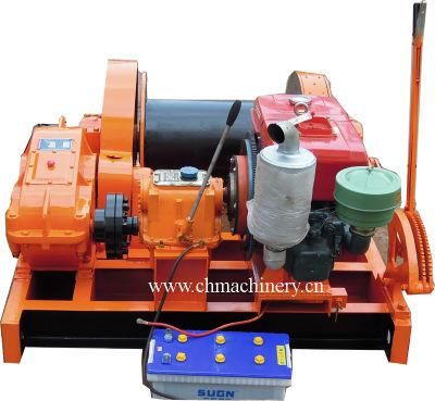 10ton Diesel Engine Anchor Winch for Marine Use
