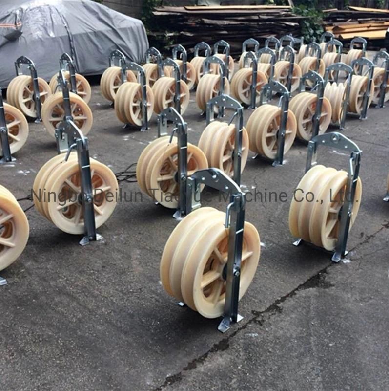 Three Sheave Cable Roller and Pithead Cable Roller