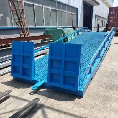 6-12t Load Movable Hydraulic Dock Ramp Lifting Leveler