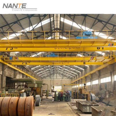 Electric Overhead Traveling Double Girder Crane with Power-off Protection