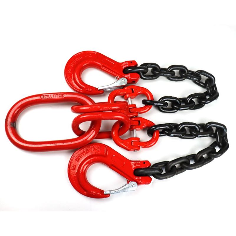 Heavy Duty G80 Four Legs Lifting Chains Slings