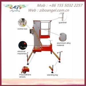 Stationary Hydraulic Scissor Car Lift Table Aluminum Alloy Lift Platform