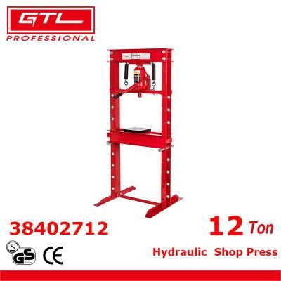 12ton Workshop Floor Standing Manual Hydraulic Shop Press for Auto Truck Car Repairing Tool (38402712)