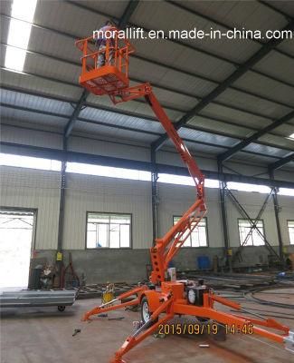 Hydraulic Towable Articulating Boom Lift with CE