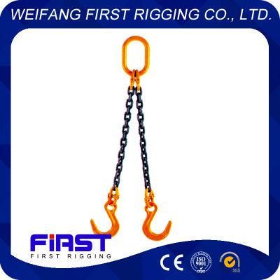 G80 Steel Chain Sling with Two Legs