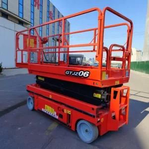 China 6m-12m Hydraulic Driveable Electric Aerial Scissor Lift Platform