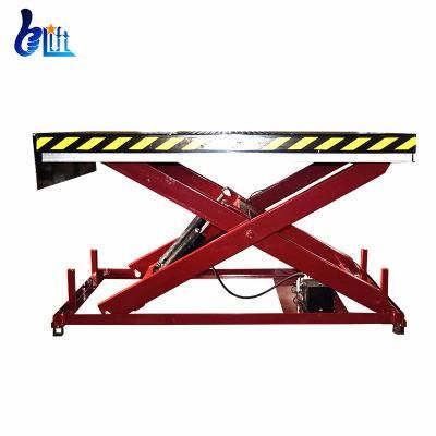 Custom Max Platform 1m-4.2m Load 400kg-4000kg Stationary Hydraulic Power Scissor Lift Tables