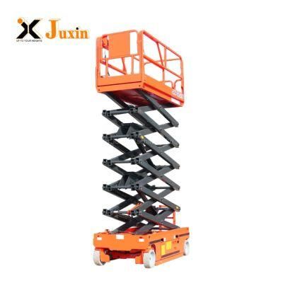 4m-16m High Mobile Work Platform Electric Scissor Lift