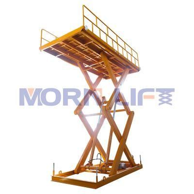 Free Spare Parts and 24h Online Service Cargo Warehouse Electric Hydraulic Lift Table