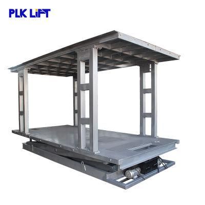 5ton Electric Hydraulic in Floor Scissor Car Lift Bridge