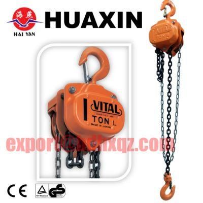 Best Selling Vital 2ton 3m Chain Block with Favorable Price