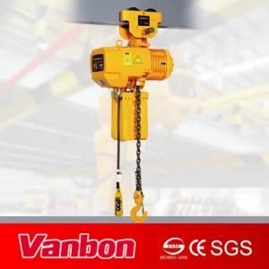 1 Ton with Manual Trolley Electric Chain Hoist