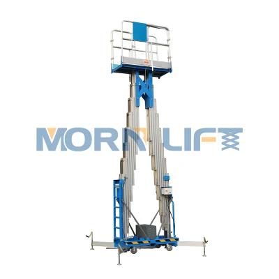 8 M Double Masts Aluminum Alloy Man Lift