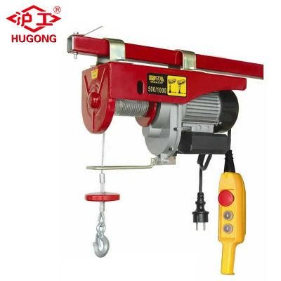 PA 400kg Mini Electric Wire Rope Hoist