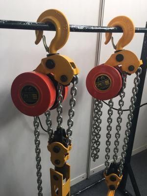 Good Performance Chain Hoist Lifting Crane Chain Block with Capacity From 100kg to 5t