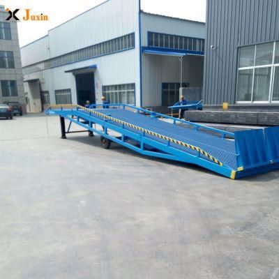 China Manufacturer 6t 8t Mobile Container Forklift Yard Ramp