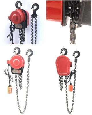 5t 6m Hook Type Electric Chain Winch Hoist Wireless