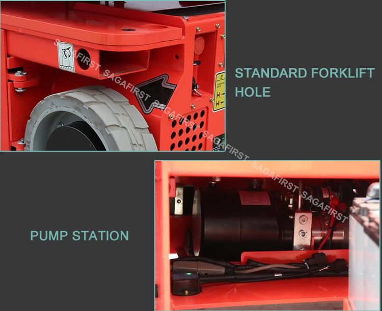4.8m Best Price Movable Electric Hydraulic Aerial Platform Mobile Lift