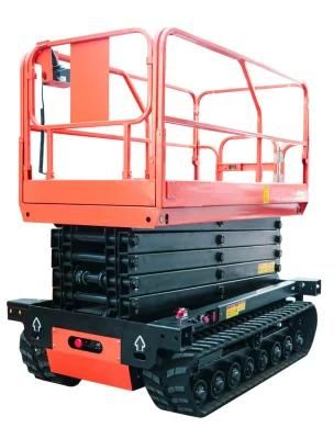 4.5m Electric Hydraulic Scissors Crawler Lift