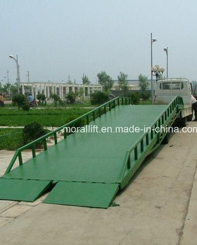 10t Hydraulic Container Loading Yard Ramp