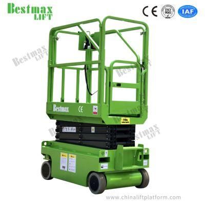 3m Platform Height Mini Self Propelled Scissor Lift with Big Wheels