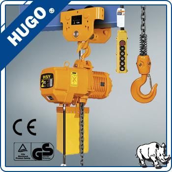 Manufacturing Electrical Lifting Tool 2 Ton Electric Chain Hoist for Dubai Market