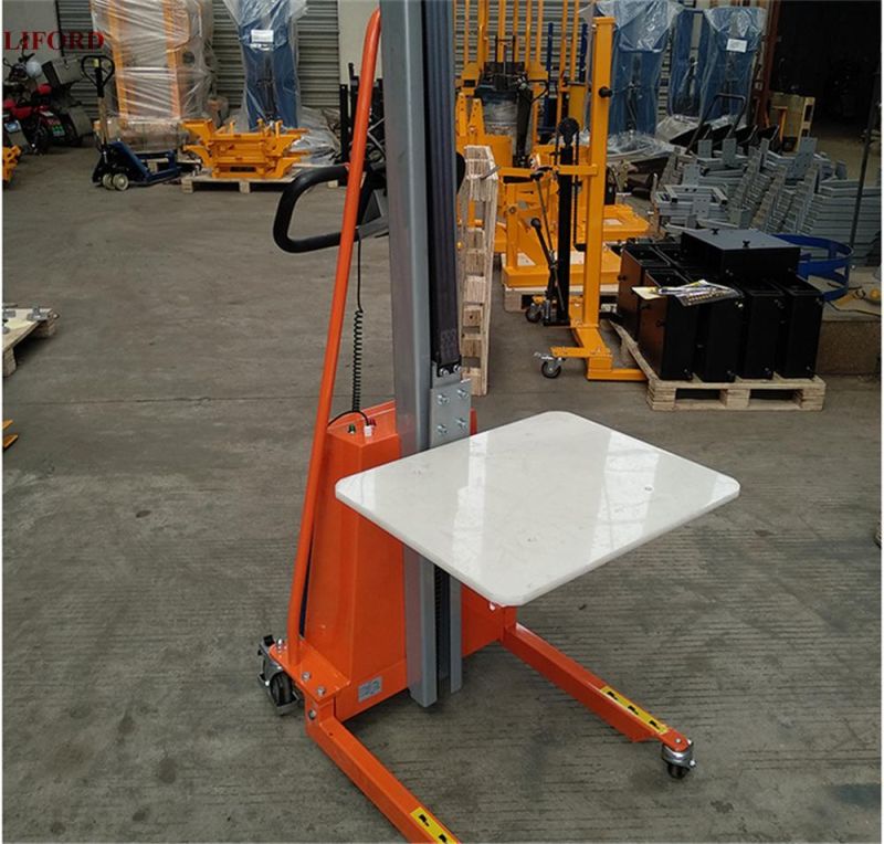 Small Mini Electric Light Duty 150kg Electric Stacker E150