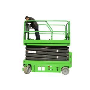 High Quality Platform Folding Scissor Lift with Extension Platform