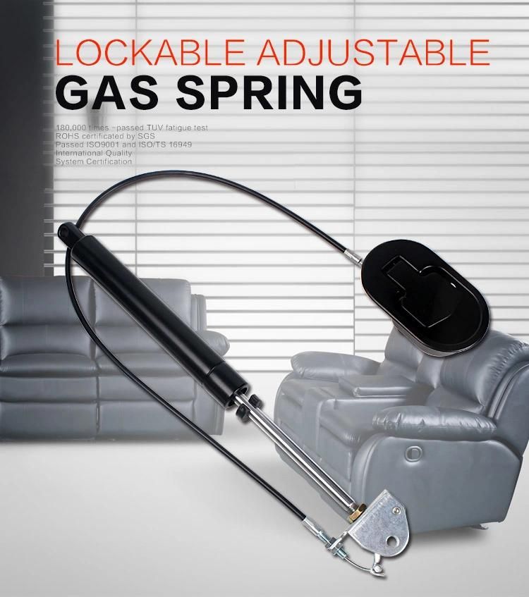 Double Controlled Lockable Gas Spring Hot Sale