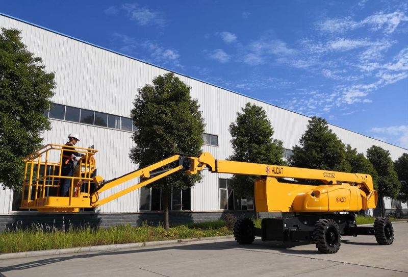 38m Self-Propelled Articulated Boom Lift Diesel Boom Lift
