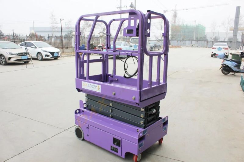 Narrow Space Use Good Standard Mini Self-Propelled Hydraulic Lift