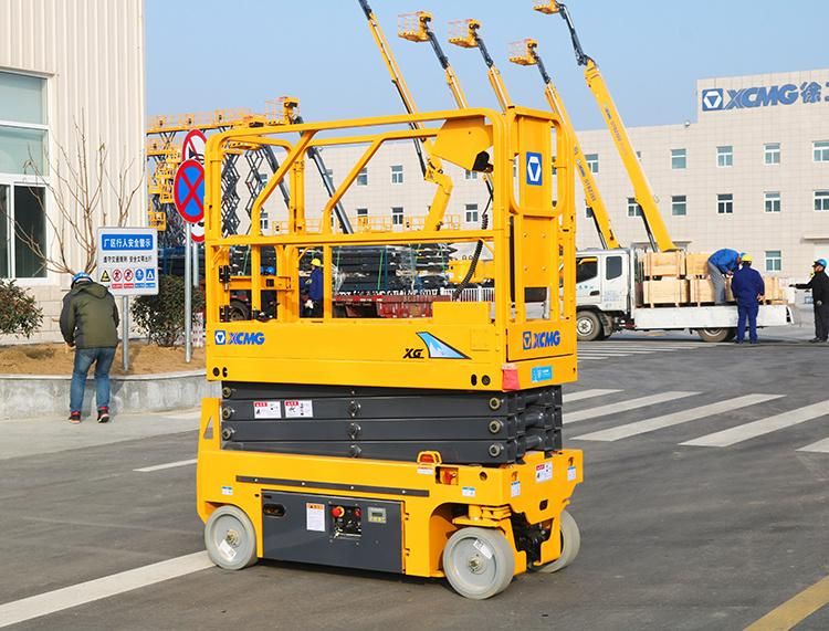 XCMG Electric Mobile Elevator Scissor Lift 8m Gtjz0607 Aerial Work Platform for Sale