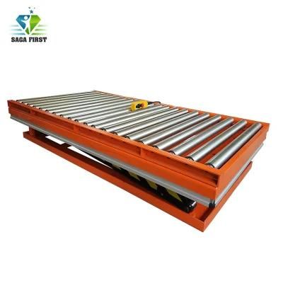 Europen Quality Roller Conveyor Scissor Lift Table