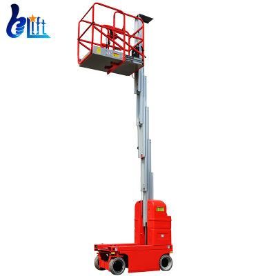150kg 125kg 8m 9.5m Height Electric Drive Self Walking Aluminum High Aerial Work Platform Lifting Tools
