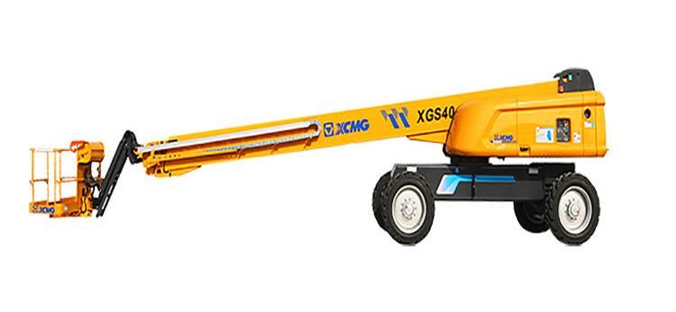 XCMG Official Xgs40 40m Hydraulic Telescopic Boom Towable Manlift Price