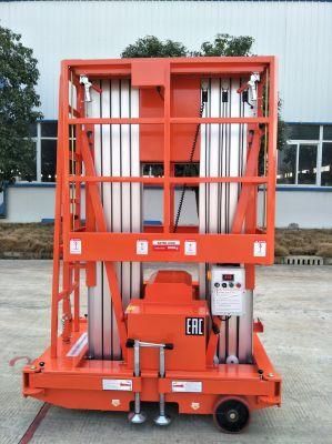 12m Double Masts Lift Hydraulic Aluminium Lift