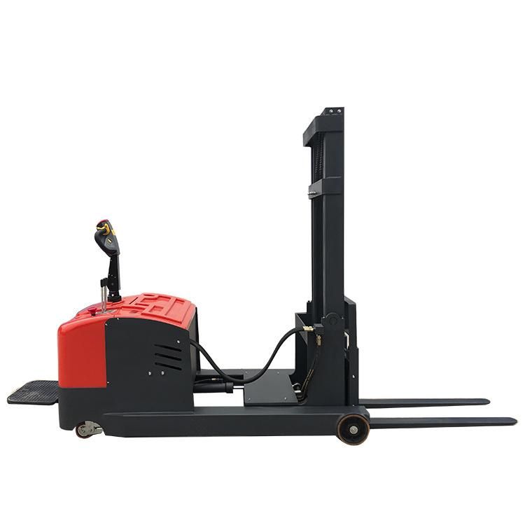China Brand Shanding 2ton Electric Stacker Pallet Forklift Price Counterbalanced Weight Mini Trucks Stacker