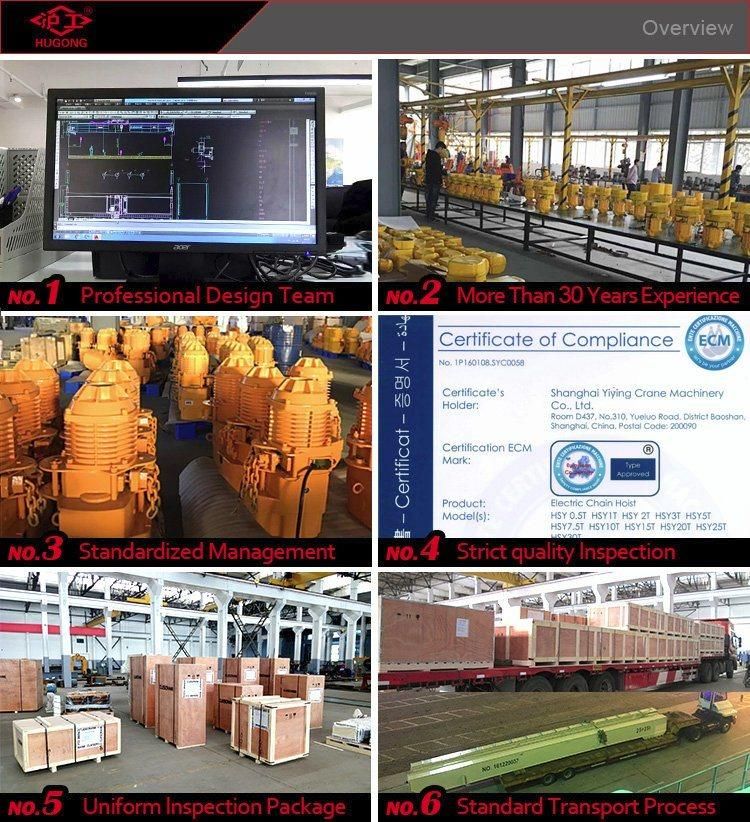 10t 20t Electric Chain Hoist Electric Chain Hoist for Lifting Work