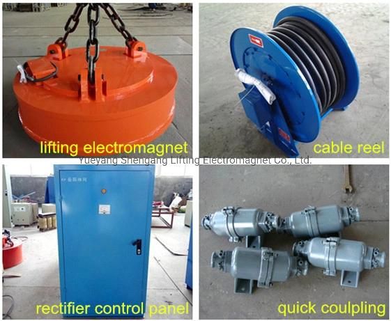 High Quality Round Shape Lifting Electromagnet for Lifting Melting Scrap