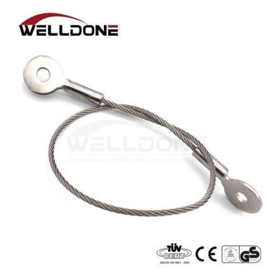 Galvanized Steel Cable Wire Rope Sling with Double Round Terminal