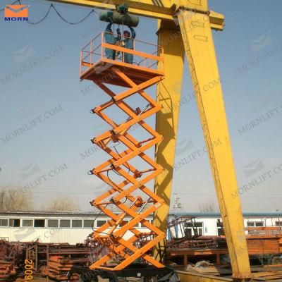 14m Trailing Scissor Man Lift