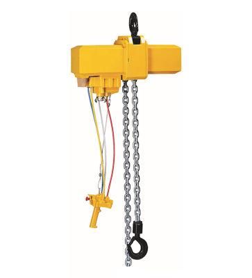 100kgs 500kg Monorail Construction Elevator Air Hoist Chain Crane Pneumatic Lifting