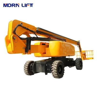 Self-Propelled Articulating Spider Lift for Painting