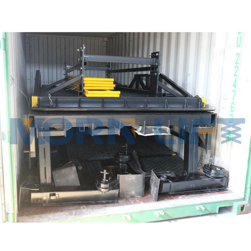 Morn Detachable Container Dock Loading Ramp for Forklift